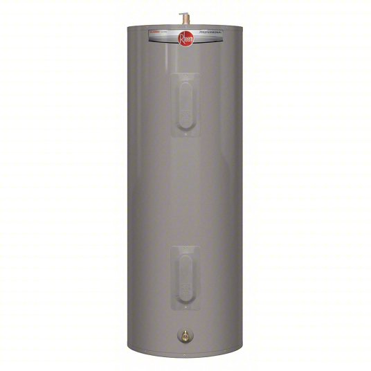 RHEEM Electric Water Heater 240V AC 40-gal 4,500 W Single Phase 48.3 in Ht, 21 gph @ 90°F