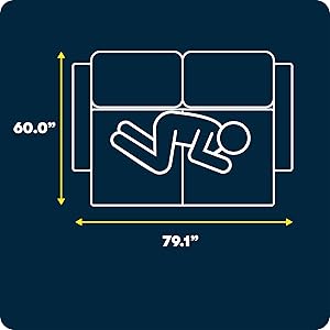 Serta Glendale Convertible Sofa