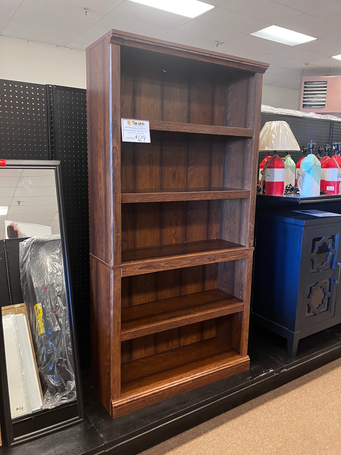 Shelf Sander 5 Shelf Bookcase