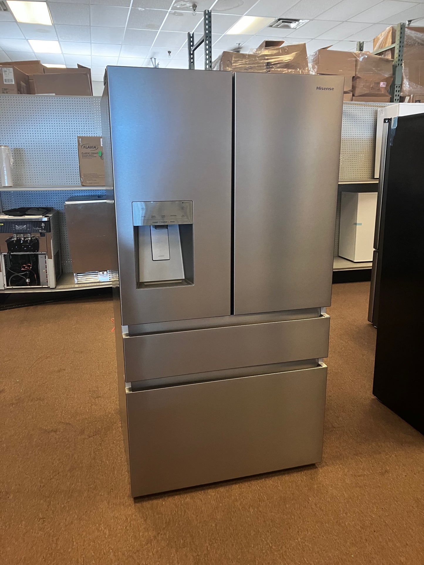 Hisense 25.6 Cu Ft 4 Door Refrigerator