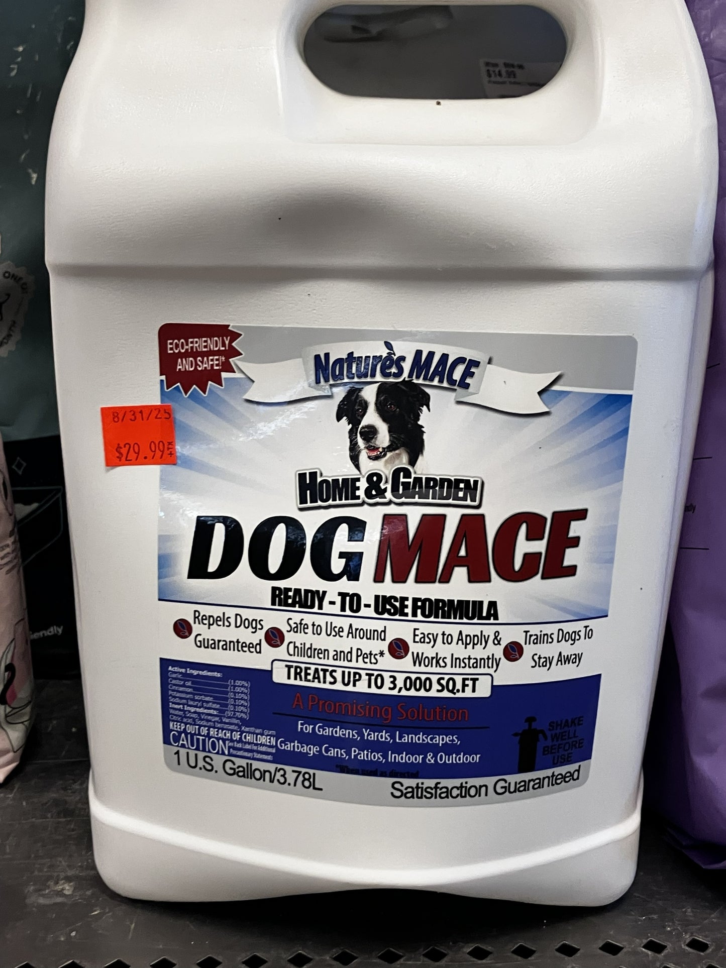 *Nature’s MACE Dog Repellent