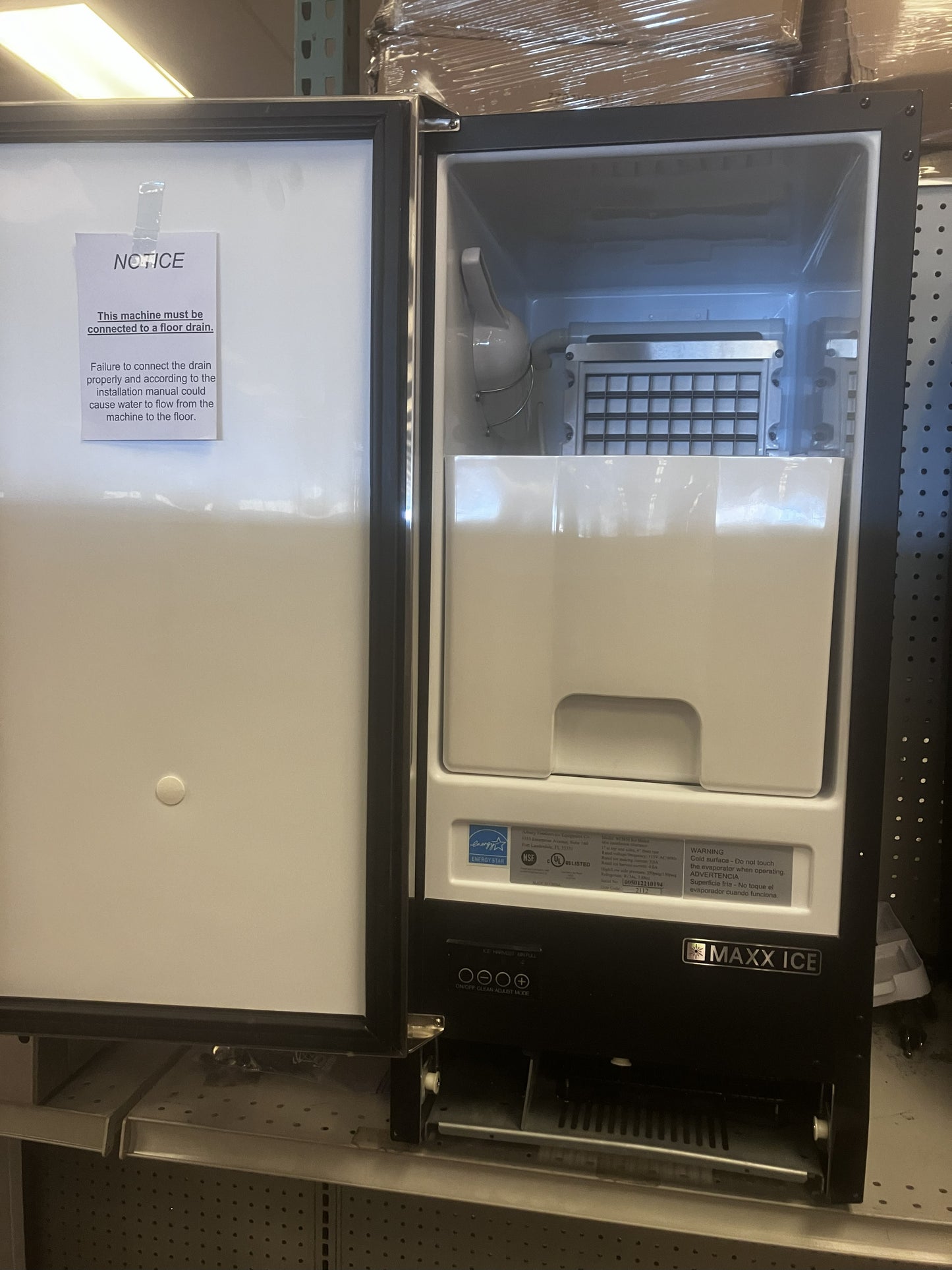 *Maxx Ice Premium Indoor Self-Contained Ice Machine