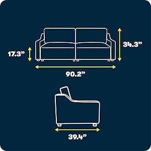 Serta Glendale Convertible Sofa