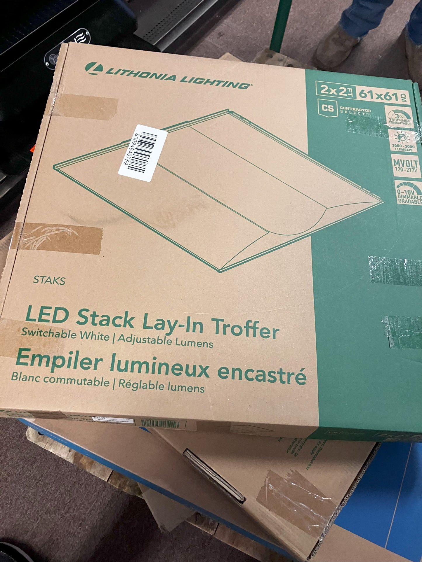 *LED Flat Panel Troffer