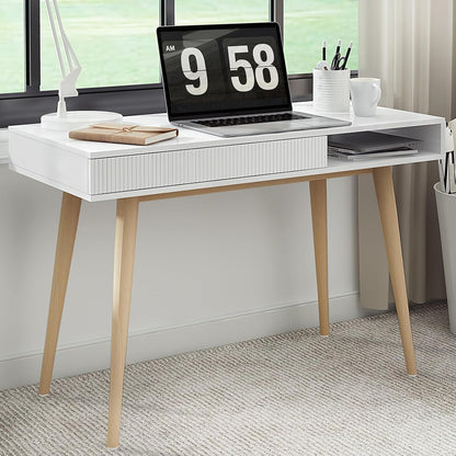 Artswish 42" Wood Modern Office Desk with Drawer