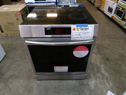 New Frigidaire GCFI3060BF Slide in Induction range w 6.2 cu ft convection oven