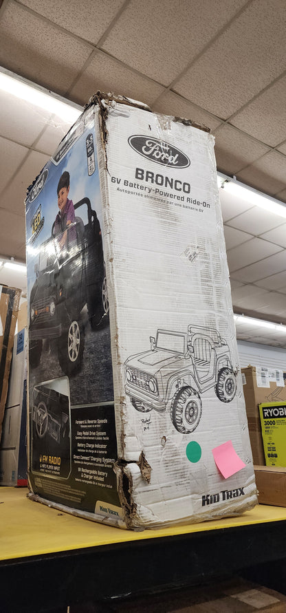 Ford Bronco raptor ride on