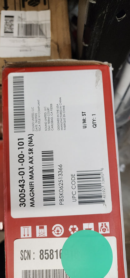 Polk Audio MagniFi max AX SR 7.1.2 Channel sound bar wiht wireless 10" subwoofer & SR2 Surround SPeaker