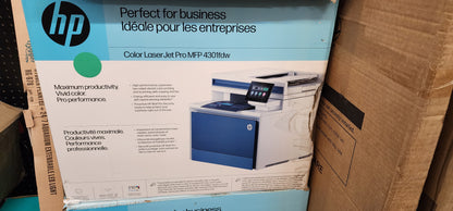 HP Color LaserJet Pro MFP 4301fdw Printer