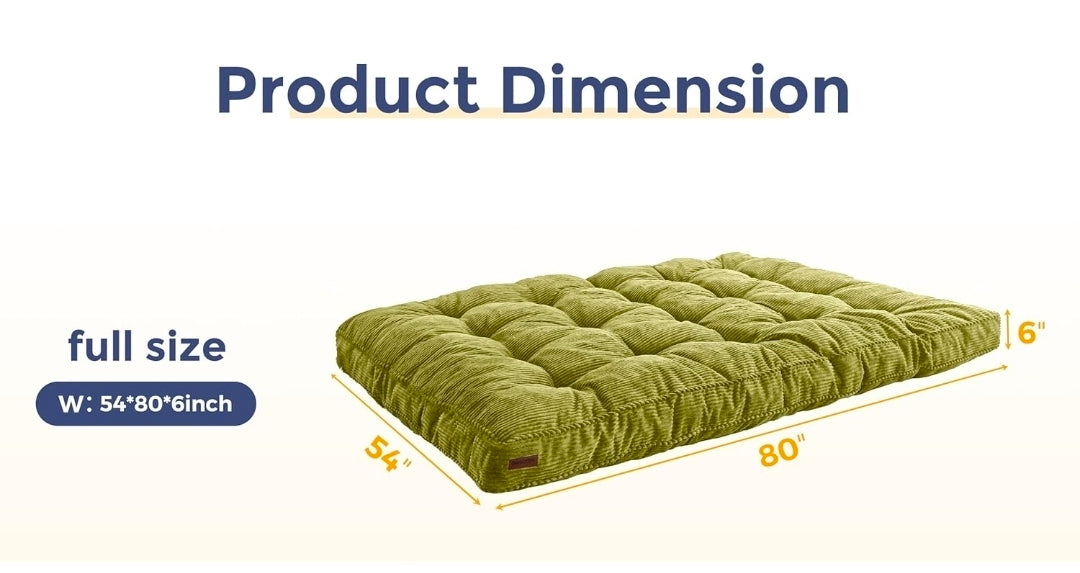 MAXYOYO 6" Futon Mattress Full Size