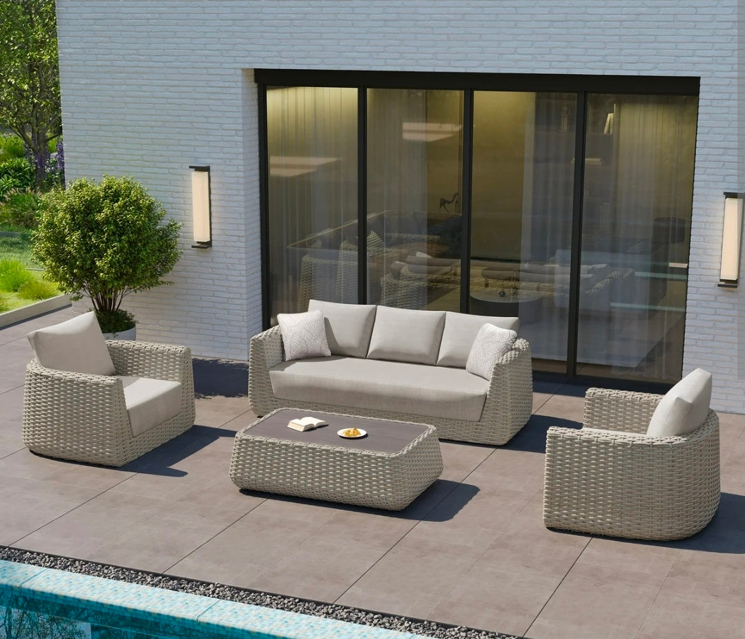 Vail 4-piece Outdoor Patio Seating Set