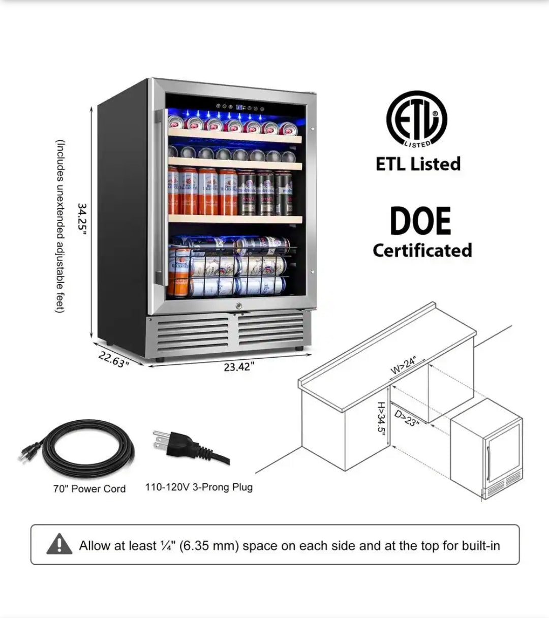 TITTLA 24” Single Zone Cooler
