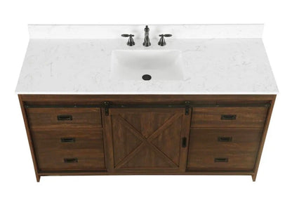 Studio rafter Rustic Brown Bathroom Vanity