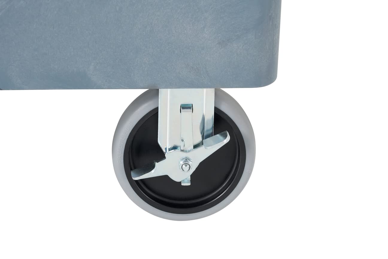 Rubbermaid Commercial Products BRUTE Heavy Duty 2-Shelf Utility/Service Cart