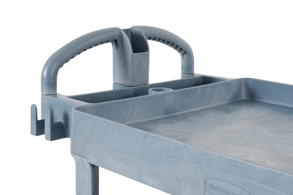 Rubbermaid Commercial Products BRUTE Heavy Duty 2-Shelf Utility/Service Cart