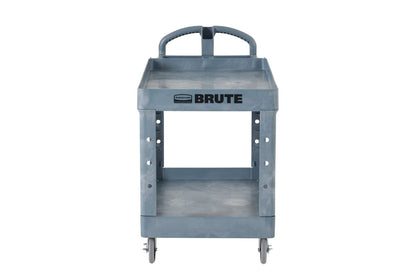 Rubbermaid Commercial Products BRUTE Heavy Duty 2-Shelf Utility/Service Cart