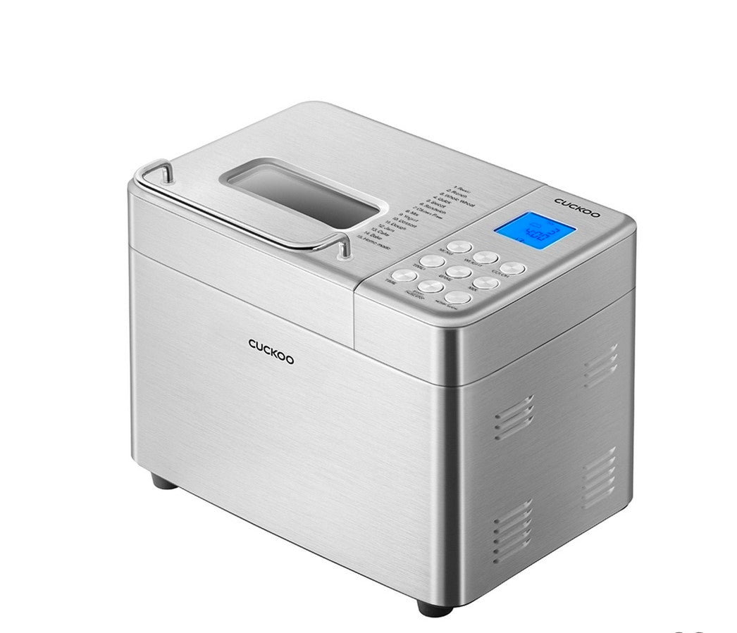 CUCKOO 2lb Multi-Functional Stainless-Steel Bread Maker