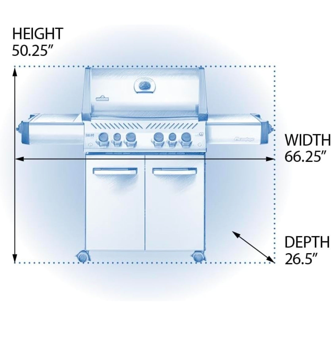 Napoleon Prestige 500 Propane Gas Grill