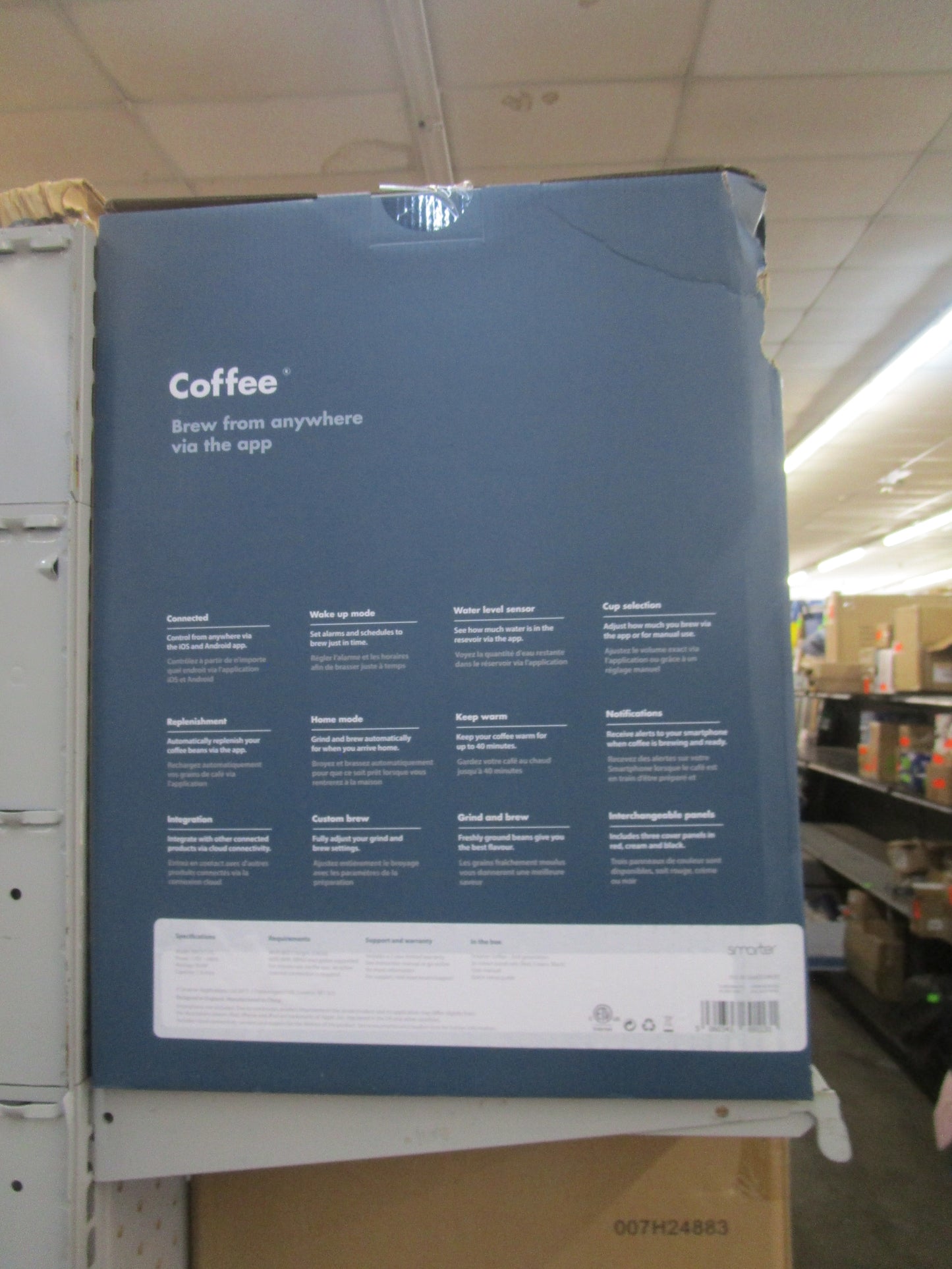 Smarter-Coffee 2nd generation wifi connected 12 cup coffee maker