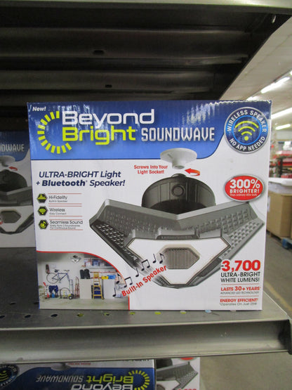 *Beyond Bright 25-Watt LED Lamp Light Bulbs 6500K 3700-Lumens with Built-In Bluetooth Speaker