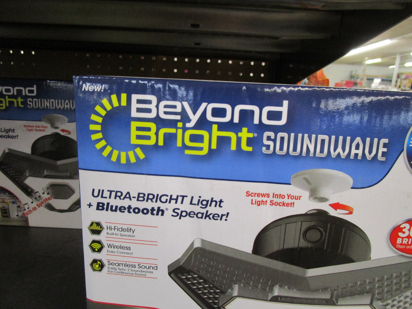 *Beyond Bright 25-Watt LED Lamp Light Bulbs 6500K 3700-Lumens with Built-In Bluetooth Speaker