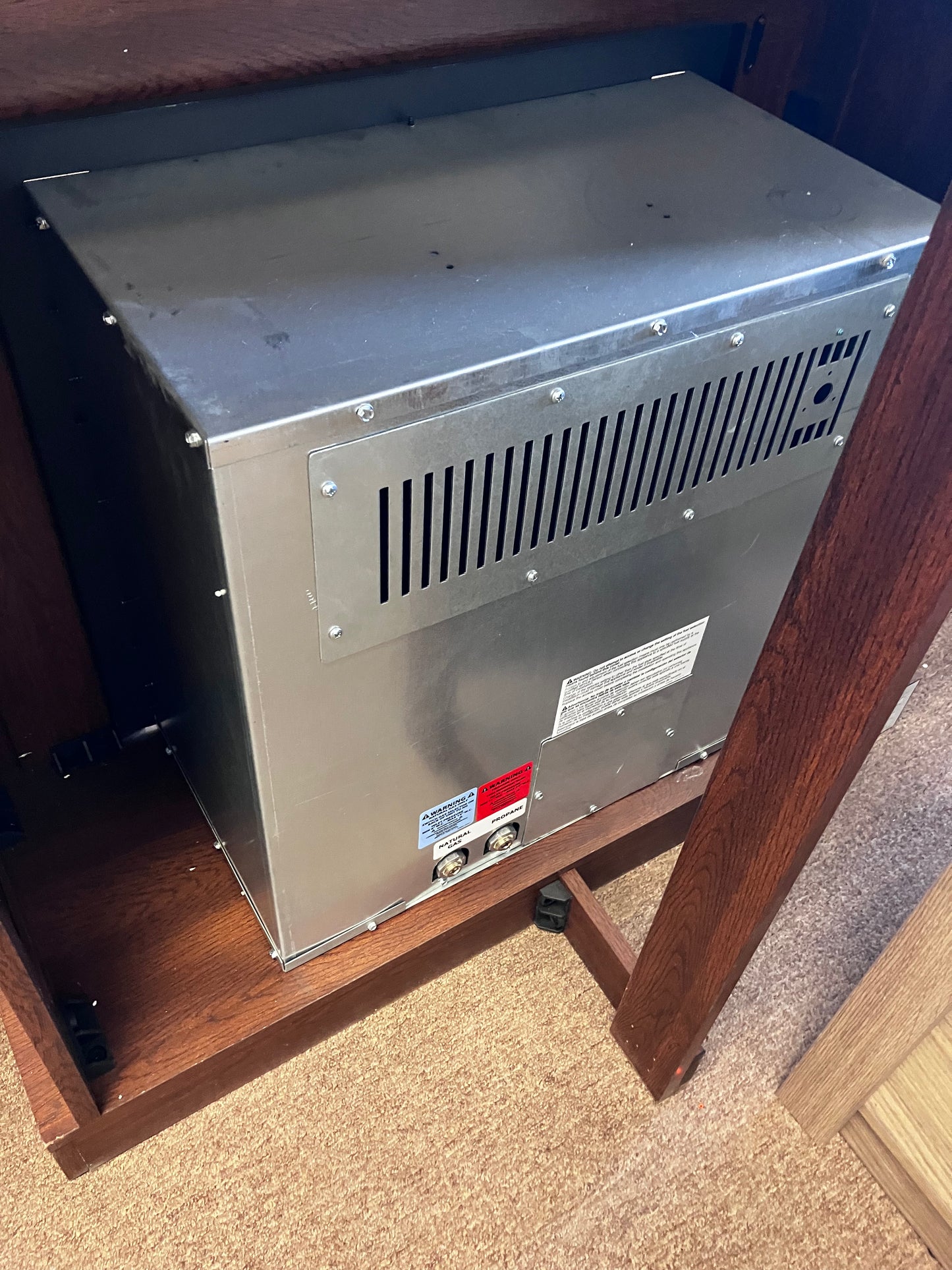 DUAL FUEL VENT FREE GAS FIREPLACE