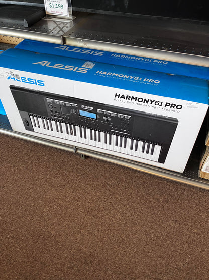 Harmony 61 Pro 61-Key Portable Keyboard with Built-In Speakers
