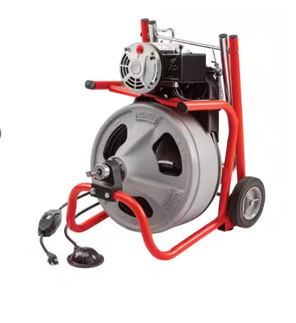 Ridgid K-400 drain cleaning snake auger 120-volt drum machine