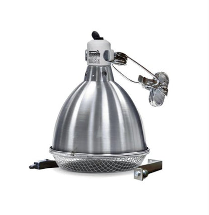 *Arcadia reptile clamp lamp, graphite, 8 inch.