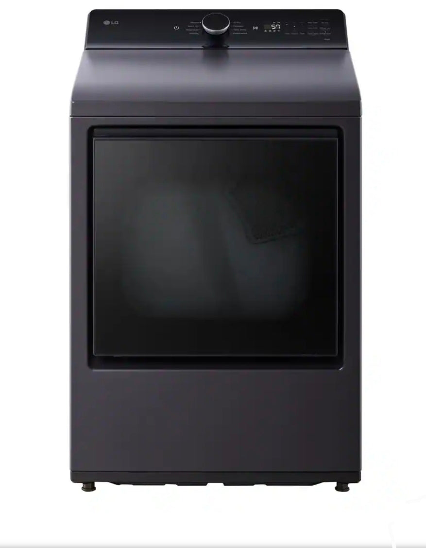 7.3 cu. ft. Vented SMART Electric Dryer in Matte Black