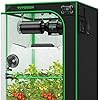 VIVOSUN GIY Plus Smart Grow Tent Kit, 3x3ft 3-Plant System