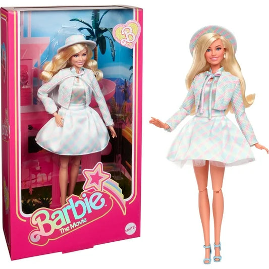 *Barbie The Movie Collectible Doll In Plaid Matching Set as Margot Robbie