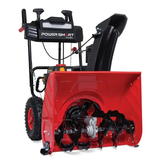 *PowerSmart MB7109A 24in 212 CC 2-Stage Electric Start Gas Snow Blower