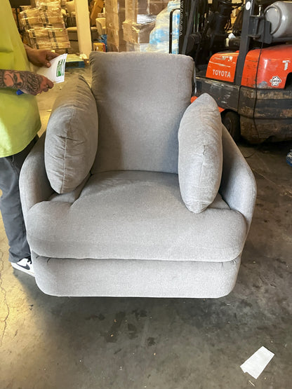 *Modmax Next-Gen Nuvella™ Performance Fabric Swivel Glider Chair