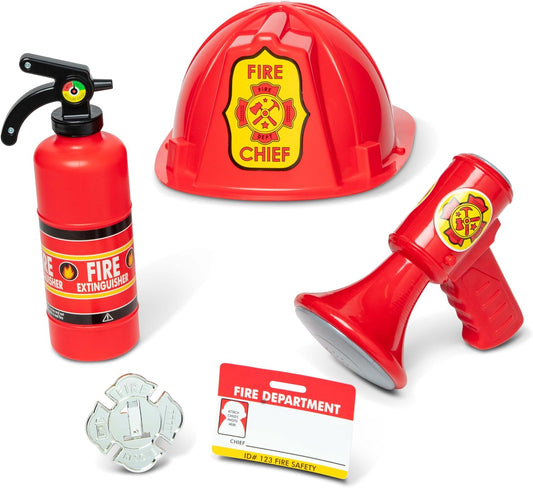 *Melissa & Doug Fire Chief Role Play Costume