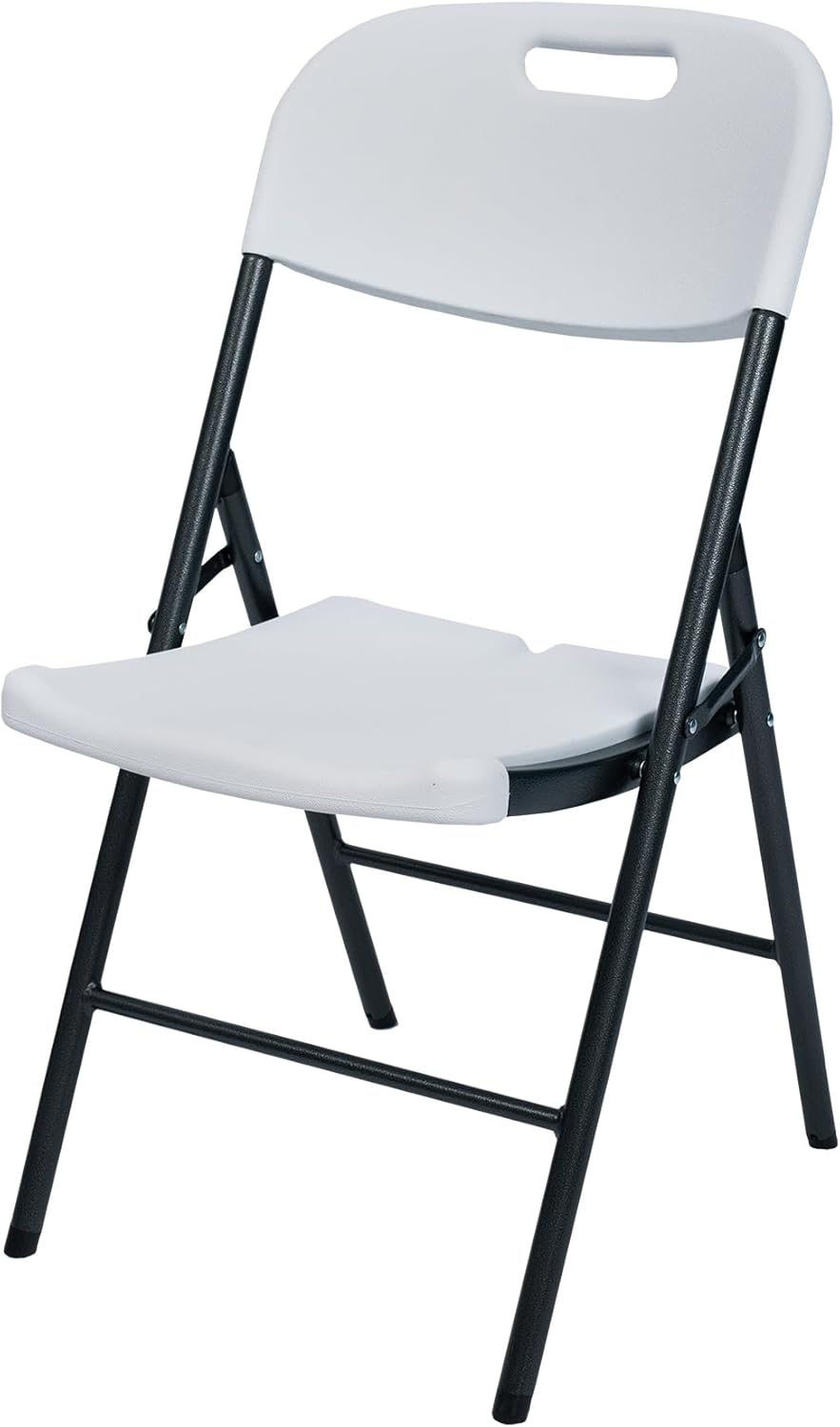 *White Folding Chair 46 x 53 x 86 cm