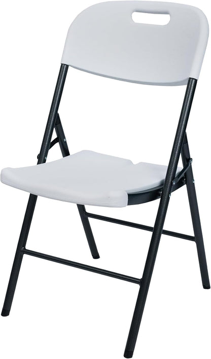 *White Folding Chair 46 x 53 x 86 cm