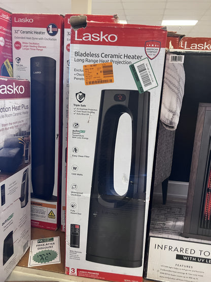 *Lasko Bladeless Ceramic Tower Space Heater