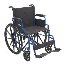 *Drive Medical Blue Streak Wheelchair