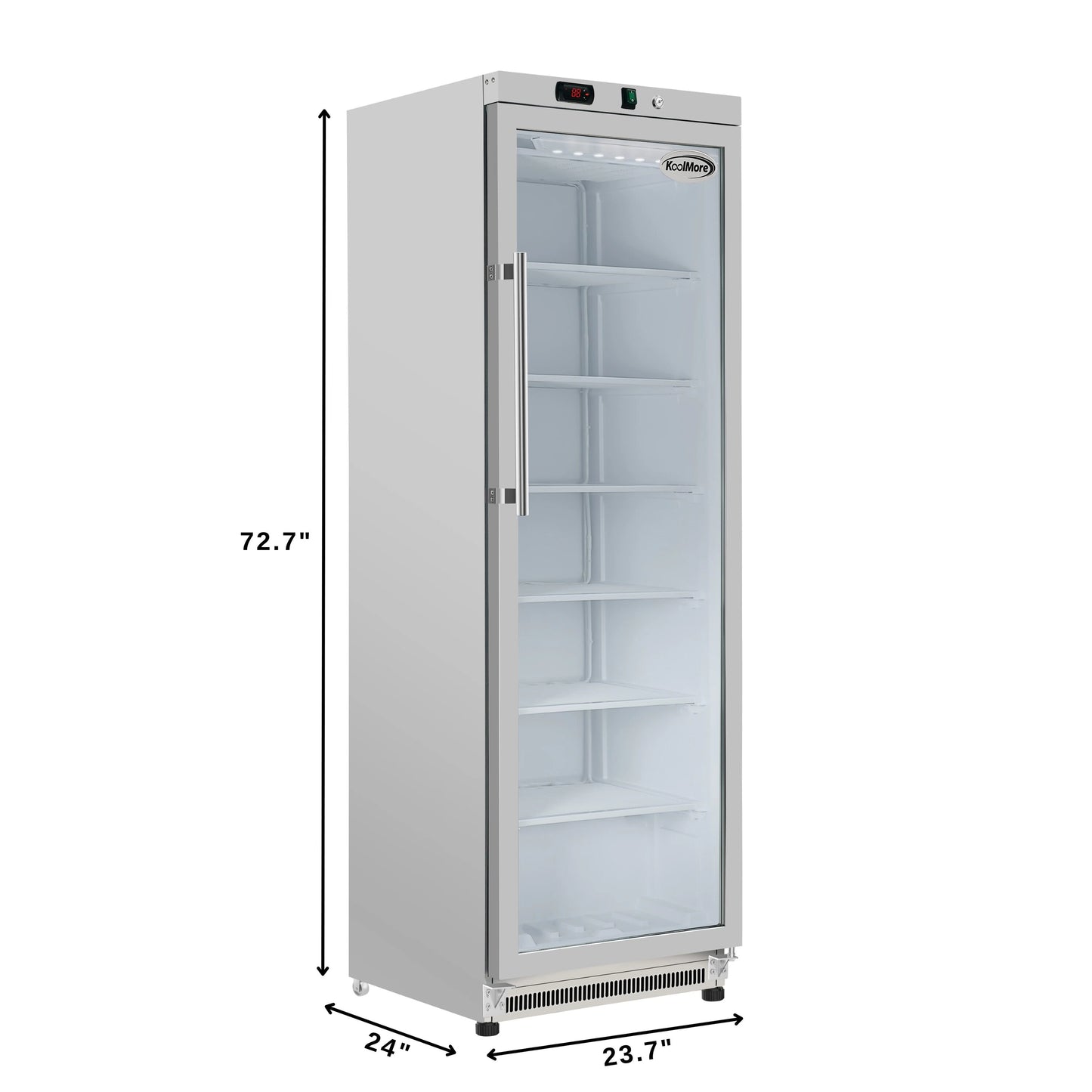 *Koolmore 12 Cu. ft. Commercial Freezer with Glass Door