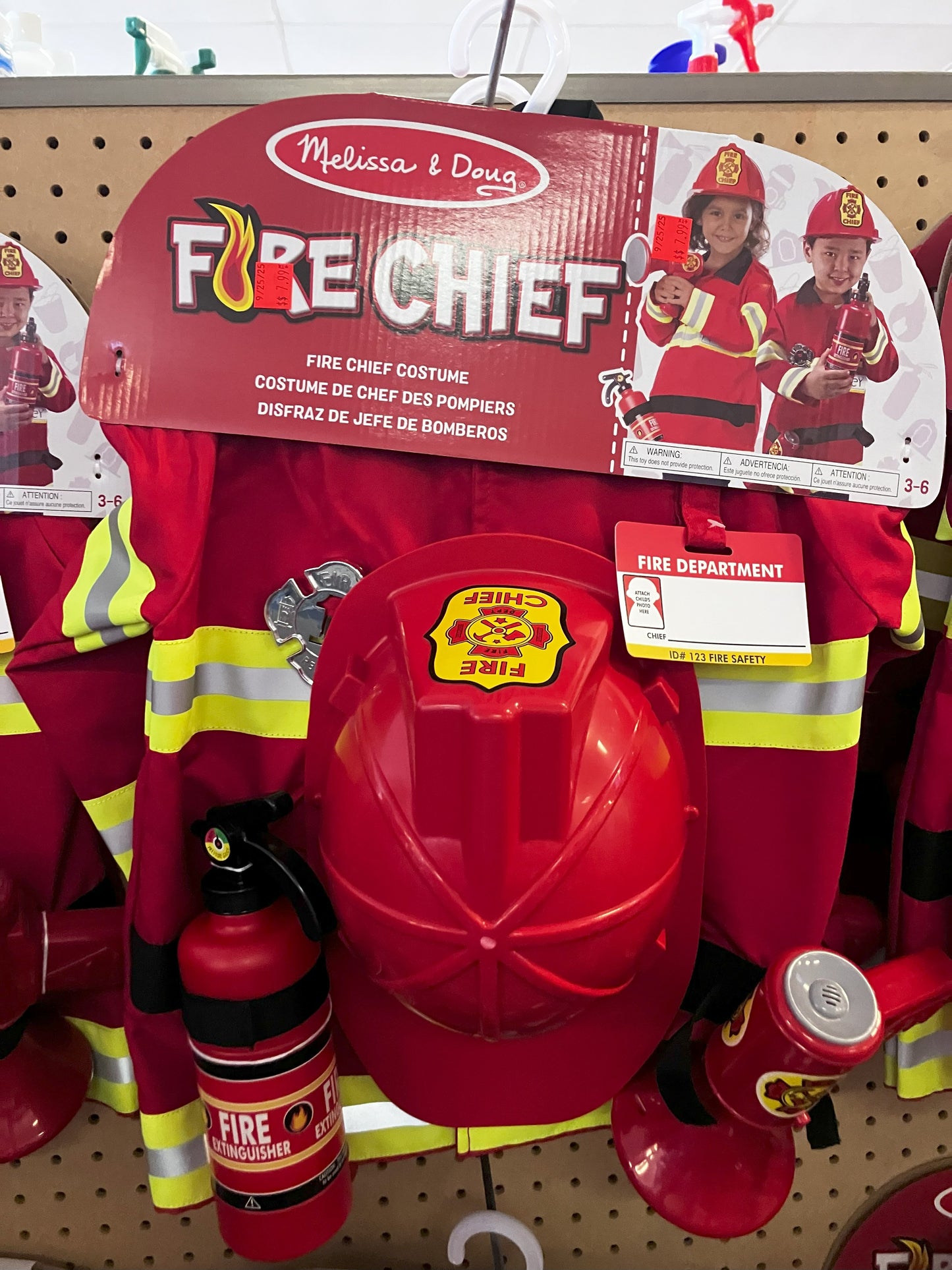 *Melissa & Doug Fire Chief Role Play Costume