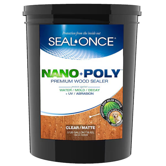 *Nano Guard Prem Wood Sealer Redwood 5gal