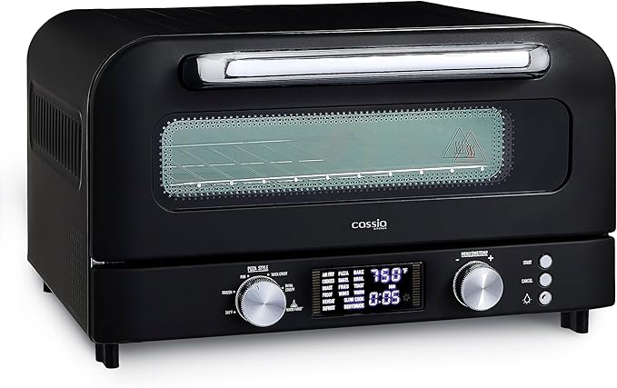 *Cassia Countertop Electric Air Fryer Pizza Oven
