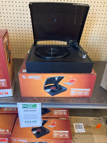 *VIBE Sound USB Turntable & Vinyl Archive