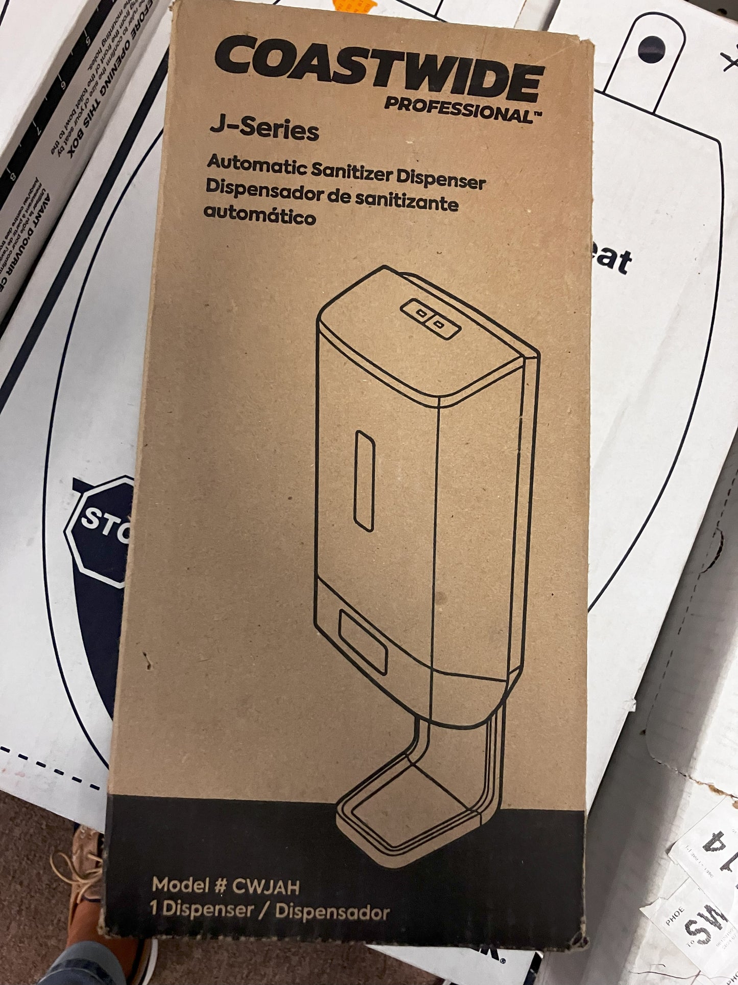 *Coastwide Professional™ J-Series Automatic Wall Mounted Hand Soap Dispenser