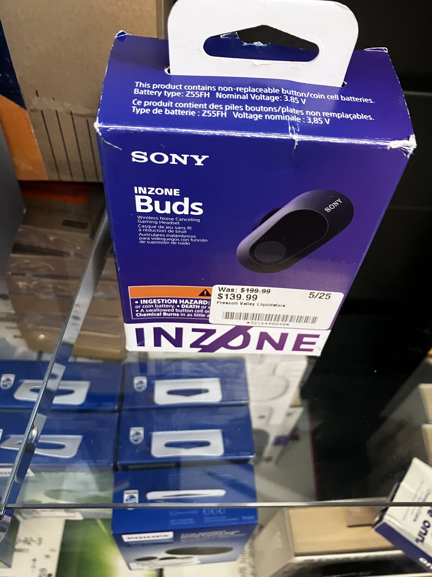 *INZONE Buds Wireless Noise Canceling Gaming Earbuds Black WF-G700N