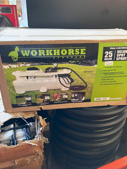*Workhorse LG25DSS Deluxe Spot Sprayer -25 Gallon Tank