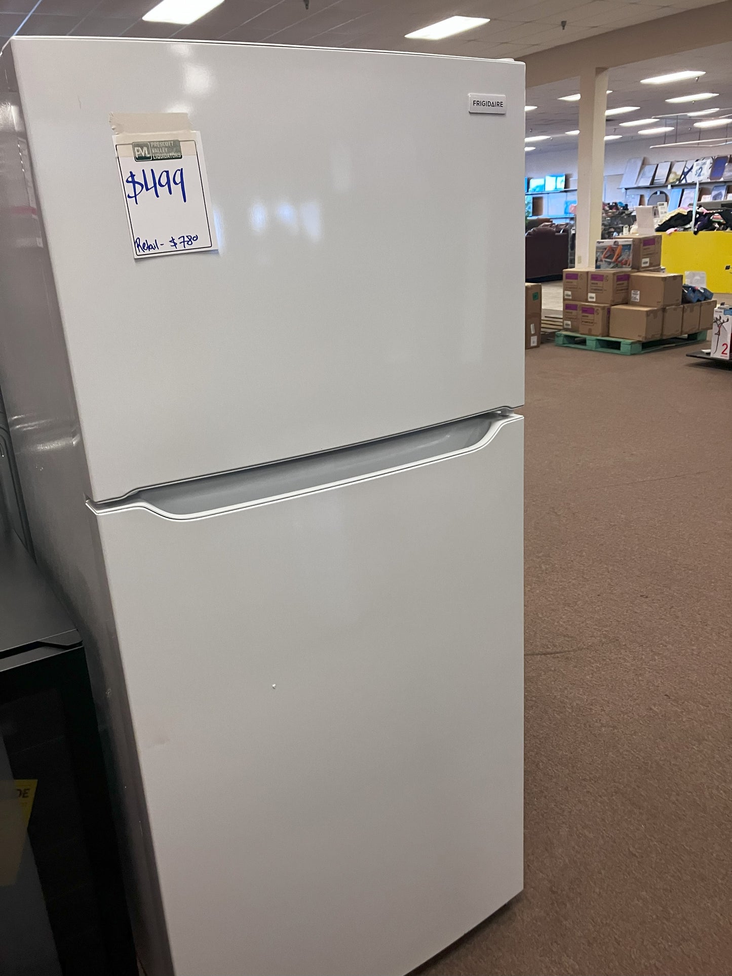 *Frigidaire 18.3 Cu. Ft. Garage Ready Top Freezer Refrigerator in White
