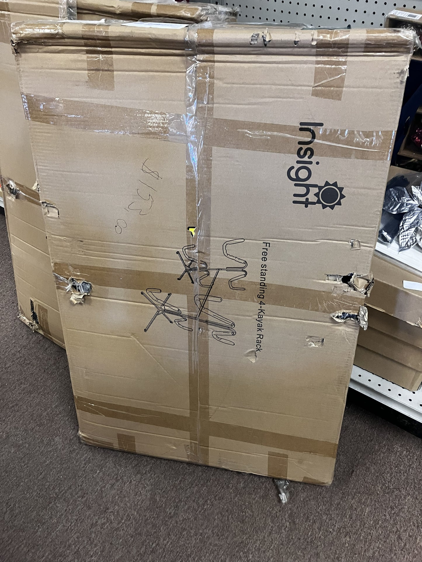 *Insight Free Standing 4-Kayak Rack